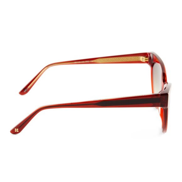 DIFF Patricia Nash kelly campari crystal dark brown gradient sunglasses